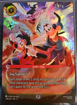 Disney Lorcana Fabled I2I Enchanted 234/204 NM/Mint Rare TCG Card - Image 1