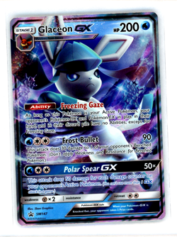 Glaceon GX SM147 - Black Star Promo - Holo Rare Pokemon Card NM - Image 1