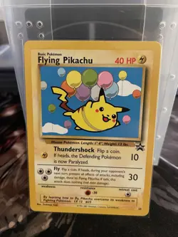 Flying Pikachu 25/53 WOTC Promo Card Near Mint to Mint - Image 1