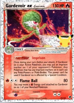 Gardevoir EX 93/101 Pokemon Celebrations Classic Collection Holo Card - Image 1