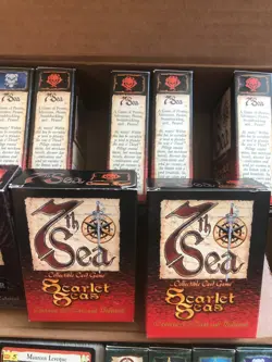 🔥7th Sea CCG Lot - AEG - Scarlet SeasU, BroadsidesU, No QuarterU ~1,500 Cards🔥 - Image 4