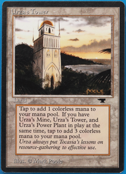 Urza's Tower (d Seashore) Antiquities NM Land Uncommon CARD (499624) ABUGames - Image 1