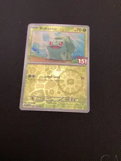 Bulbasaur PROMO 001/165 Best Buy Exclusive Pokemon Promo Card 151 Sealed - Image 1