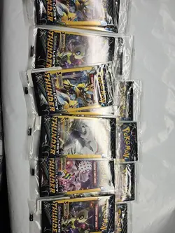 Pokemon Sun and Moon Lost Thunder 3 Card double Pack - Image 1