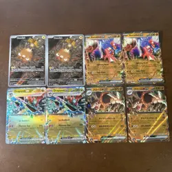NM/Mint Pokemon Card Lot X 8 Cards - Dragapult, Stunfisk - English & Japanese - Image 1