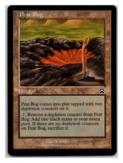 Mercadian Masques #322 Peat Bog - MTG Card - Image 1