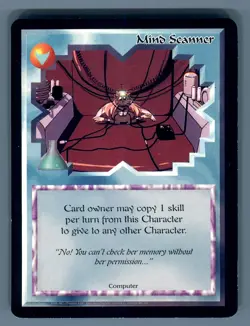 Ani Mayhem Tenchi Muyo Promo Mind Scanner Card Anime Cafe Series Ryo-Ohki - Image 1