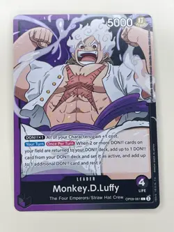Monkey D. Luffy OP09-061 L Emperors in the New World - ONE PIECE Card English - Image 1