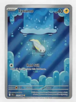 Tynamo 113/086 Sv: Black Bolt Holo pokemon trading card game vintage modern set - Image 1