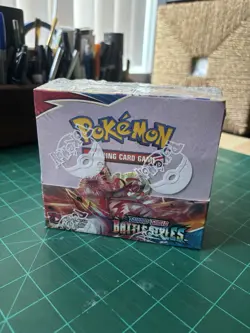Pokemon TCG: Sword & Shield - Battle Styles Booster Box (36 Card Packs) 820650818189 - Image 1