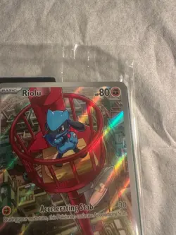 Riolu 010 ETB Black Star Promo ME01: Mega Evolution - Pokemon NM - Image 3