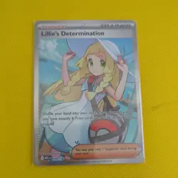 Lillie's Determination 169/132 Pokemon Mega Evolution Full Art mint/nmint - Image 2