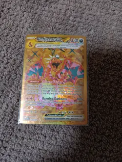 Pokemon TCG Charizard ex 228/197 Gold Ultra Rare Obsidian Flames NM - Image 2