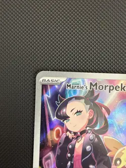 Pokemon TCG Marnie's Morpeko SVP 206 Rival Battle Deck Black Star Promo - Image 2