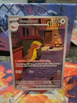 Gumshoos ME01 153/132 Illustration Rare Pokemon Mega Evolutions - NM - Image 1
