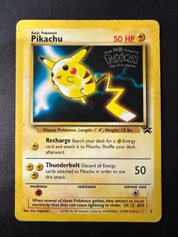 Pokemon - Pikachu 4 - Black Star Promo HP - Image 1