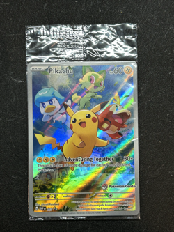Pokemon TCG Pikachu 027 Sealed Pokemon Center Exclusive Stamped Promo - Image 1