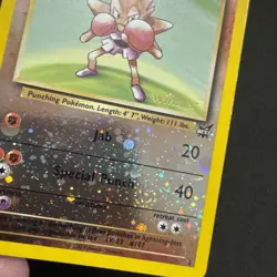 Hitmonchan 2 Winner 002/009 Best of Reverse Holo Pokemon - Image 2