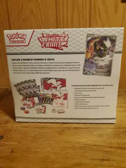 Pokemon TCG : White Flare Elite Trainer Box ETB New Factory Sealed - Image 3