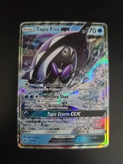 Pokemon Tcg Tapu Fini GX 39/147 Sm-Burning Shadows Holo NM - Image 1