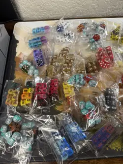 Pokemon TCG Lot of 90+ Dice Sets and Condition Markers - Image 2