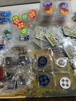 Pokemon TCG Lot of 90+ Dice Sets and Condition Markers - Image 3