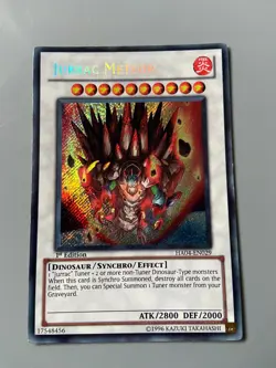 Jurrac Meteor - 1st Edition Secret Rare HA04-EN029 Yugioh - Image 1