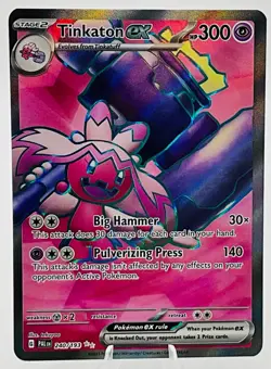 Tinkaton ex 240/193 Sv02: Paldea Evolved Holo Full Art pokemon card 2023 - Image 1