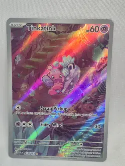 Tinkatink 216/193 Paldea Evolved Full Art Ultra Rare Holo Pokemon Card NM - Image 1