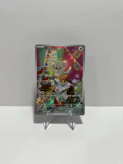 Pokemon TCG Minccino Illustration Rare Card 182/162 Temporal Forces NM - Image 1