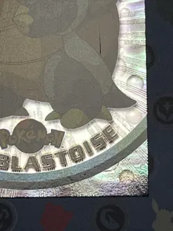 2000 Blue Topps Pokemon TV Animation Series Blastoise #9 Foil Card LP Vintage - Image 3