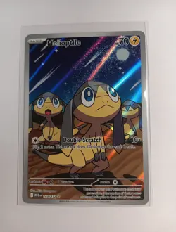 Helioptile 143/132 Mega Evolution Secret Rare Pokemon Card - Image 1