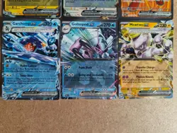 Pokemon TCG Paradox Rift - 6x EX Card Bundle Garchomp Mewtwo Golisopod Armarouge - Image 3