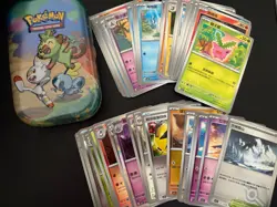 Pokemon Simplified Chinese 40 cards + Celebrations Mini Tin Bulk Lot CSV3C - Image 1