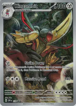 Kingambit Promo SV: Scarlet & Violet Promo Cards 130 NM - Image 1