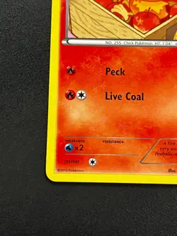 Torchic RC5/RC25 - Legendary Treasures: Radiant Collection Holo Pokemon TCG Card - Image 2