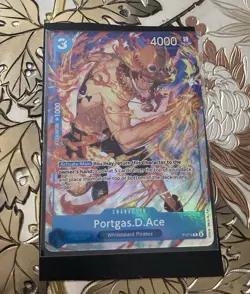 One Piece Portgas D. Ace P-074 Promo Premium Card Best Selection Vol. 3 - Image 1