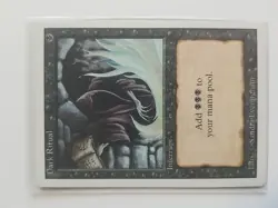 MTG - 1x Dark Ritual Revised Edition - NM/LP - Vintage - Magic The Gathering - Image 2