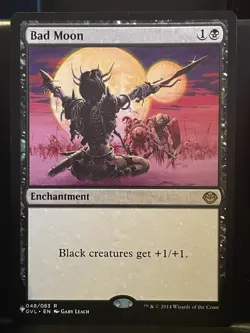 Bad Moon NM/M MTG Mystery Booster 2 The List Magic Card - Image 1