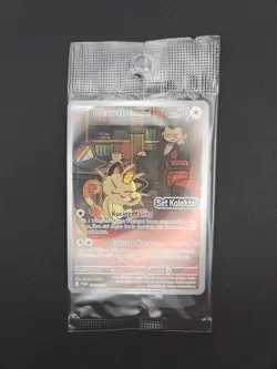 Pokemon TCG Card Meowth Tim Roket 253/SV-P Set Kolektor Promo - Sealed - Image 1