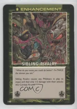 1995 Spawn - Power Cardz Trading Card Game Sibling Rivalry #140 - Image 1