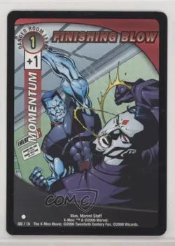 2000 The X-Men Movie Trading Card Game Finishing Blow #100 - Image 1