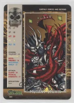 1995 Spawn - Power Cardz Trading Card Game Mutant Spawn #101 - Image 1