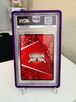 2024 Union Arena Parallel Card Toji Fushiguro Gem Mint 10 PSA (POP 21) w/ Guard - Image 2