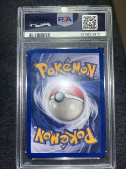 1999 Pokemon TCG Blastoise Holo Rare Card Base Set 2/102 PSA 6 - Image 3