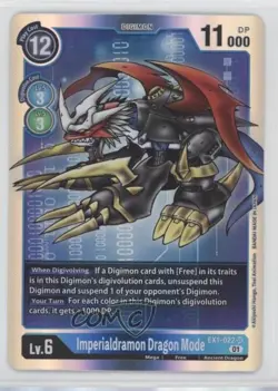 2021 Digimon Card Game - Classic Collection Imperialdramon Dragon Mode #EX1-022 - Image 1