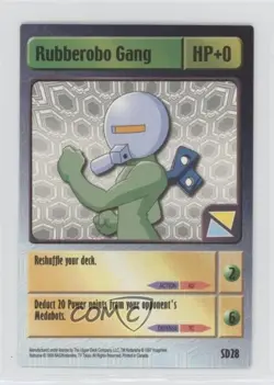 1999 Medabots Trading Card Game Starter Deck Rubberobo Gang #SD28 - Image 1