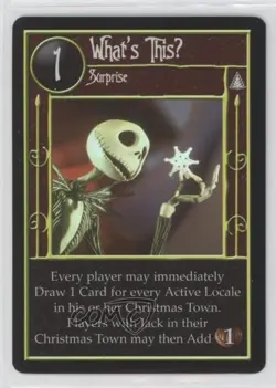 2005 The Nightmare Before Christmas Trading Card Game What's ThisU (Foil) - Image 1