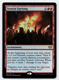 Stensia Uprising [178/277] VOW Rare Foil [MTG Card English] - Image 1