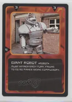 1996 Doctor Who - Collectible Card Game Card Game Giant Robot - Image 1